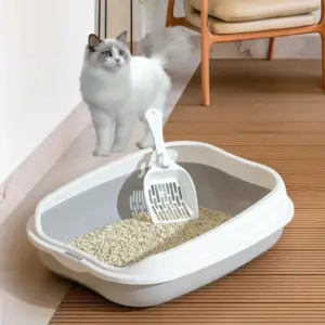 Anti-Splash Litter Box